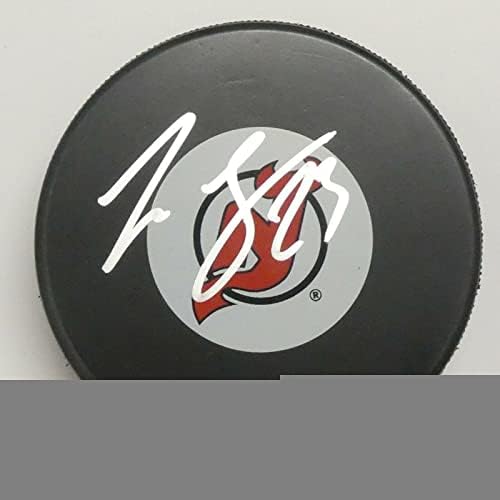 Scott Gomez Aláírt New Jersey Devils Jégkorong - Dedikált NHL Korong