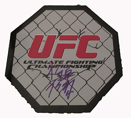 Takeya Mizugaki Dedikált UFC 8x8 UFC Oktogon W/BIZONYÍTÉKA, Kép Takeya Aláírása Nekünk, UFC Ultimate Fighting Championship, WEC,