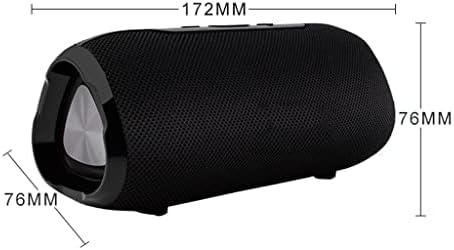 Vastag Hordozható Bluetooth 5.0 Hangfal Vezeték nélküli Mélysugárzó Mikrofon Oszlop Sztereó Hang a Telefon SZÁMÍTÓGÉPHEZ (Szín