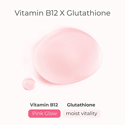 SUR.ORVOS+ Rózsaszín Vita Öregedés Alapvető Maszk (60 Párna) – Napi Hidratáló & Organikus Pamut Festékező Párna a B12-Vitamin, Glutation,