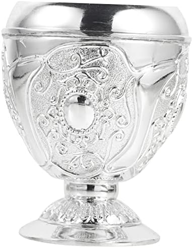 Veemoon 5db Szent Víz Üveg Étkező Asztal Szett Cink Ötvözet Edények Háztartási Ezüst