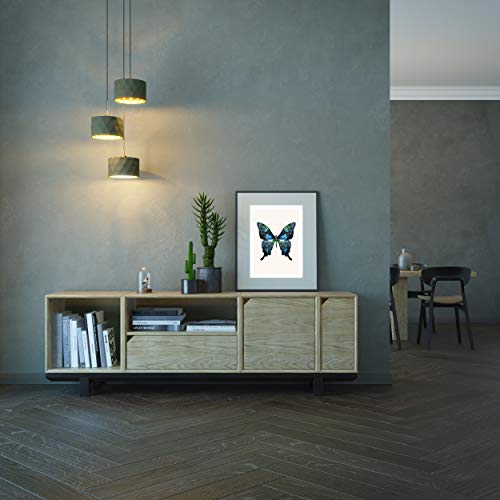 Pillangó Szoba Decor Wall Art - Készlet 8 5 x 7 Professzionális Egyedi Pillangó Nyomatok Esztétikai Otthon lakberendezés – Tökéletes Bohém Plakátok