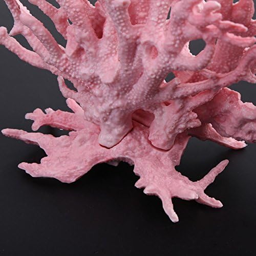 Mesterséges Műanyag Akváriumi Növények Korall akvárium Dekoráció, Különböző Méretű, Színes(Rózsaszín-S)