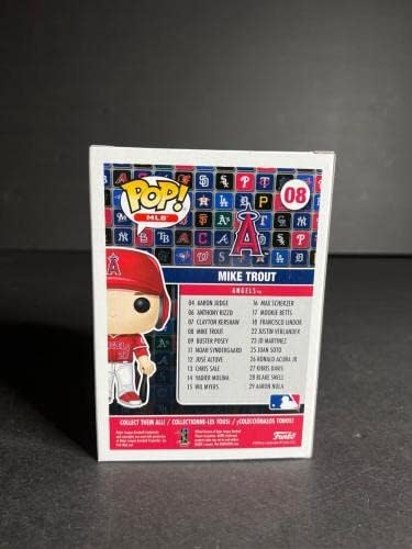 Mike Pisztráng Aláírt Los Angeles az Angyalok Funko Pop 08 PSA AH92084 - Dedikált MLB Figurák