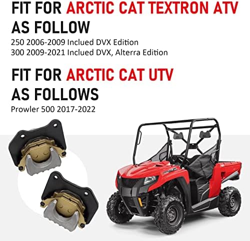 M MATI Első Féknyereg az Arctic Cat Textron 250 300 DVX Alterra 2006-2022 Csavargó 500 2017-2022 3306-193 3306-192 3303-921