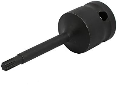 Aexit MP6 1/2-es Kézi Működtetésű Eszközök Square Drive CR-MO Ribe Kicsit Hatás Aljzat Adapter Fekete Modell:29as490qo378