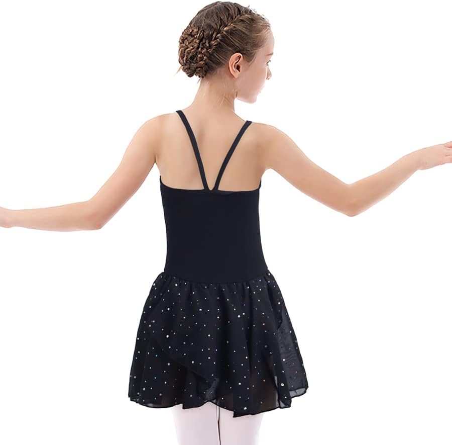 EQSJIU Kisgyermek Balett Dressz, a Lányok Táncolni Szoknya Kombiné Balerina Ruha Ruha Meztelen 2-10 Év