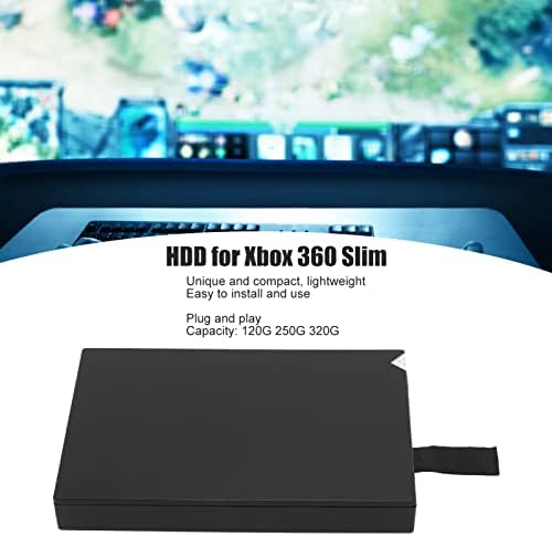 Merevlemez-Merevlemez HDD XBOX360 Slim játékkonzol, Belső HDD-Merevlemez-Merevlemez-Lemez (320G)