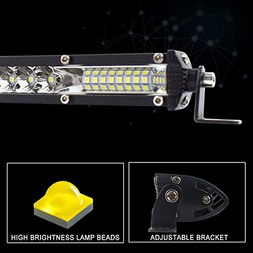 LED Dolgozik Ködlámpa Bár 10inch Mini 78W Sorban Autó Tetőre Fény Vezeték Öv Bekötése a Teherautók SUV, ATV, UTV, Jeep, Jármű,