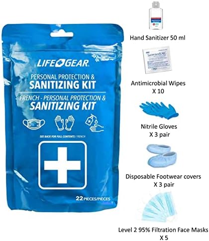 LifeGear Egyéni Védelem & Sanitizing Készlet