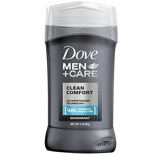 Dove Men + Care Dezodor stift, Tiszta, Kényelmes 3 oz (Csomag 5)