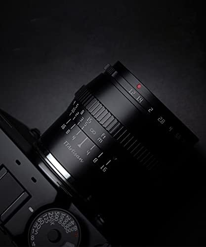 TTArtisan 50mm F1.2 APS-C Nagy fényerejű Kamera Objektív Kézi Fókusz MF Kompatibilis Sony E-Mount Kamera