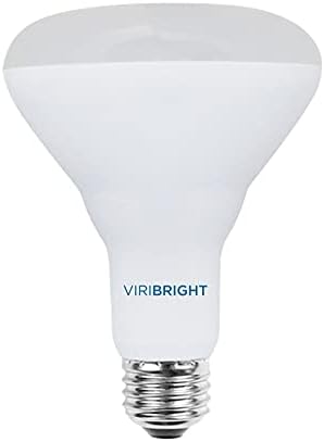 Viribright Világítás BR30 LED Izzó, 8.5 W=65 w-os, 2700K Puha, Fehér, 800 Lumen, E26 Bázis, Szabályozható, Beltéri Árvíz Fény Doboz