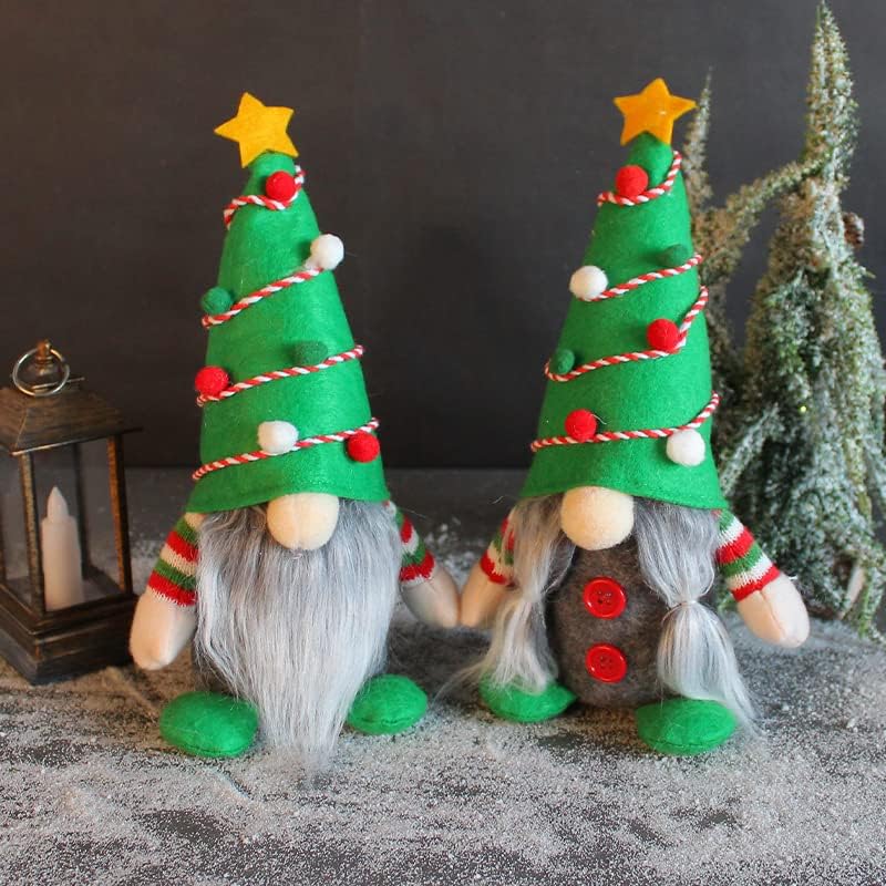 Karácsonyfa Gnome Dekoráció,Otthon Táblázat Kandalló Dekoráció Ajándék Party Ajándékok, Ünnepi Dekoráció Ajándék(9,2 Db)