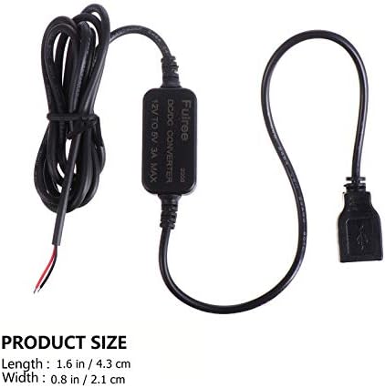 FAVOMOTO 12V, hogy 5V-os Autós USB Kimenet Töltő Autós Töltő Kábel RP-Buck Konverter Modul DC Átalakító USB