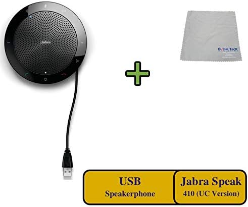 Jabra Speak 410 USB-Kihangosító UC Mobil Telefon Softphones Beleértve a Fuze, RingCentral, Zoom, Webex, Citrix, Napéjegyenlőség, a Mikroszálas