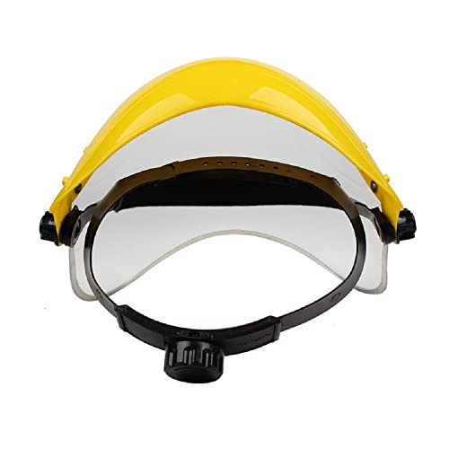 OPLERAI Fej-kopott, splash-proof állítható polikarbonát megfordítható teljes arc védelem átlátszó biztonsági arcvédő (1)