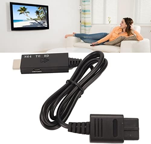Dpofirs N64-HDMI Átalakító Adapter, Átalakítani N64 Jelet HDMI Jel Jelenik meg a 720p, 1080p HD TV Moniter