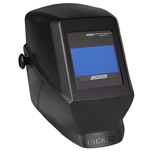 Jackson Biztonsági W60 Nexgen HSL 100 Hegesztés Sisak Digitális Automatikusan Sötétedő Szűrő, Fekete (Esetében 4)