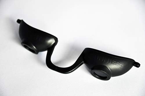 Szuper egy napszemüveg EVO Eyeshields Barnító Védőszemüveg Egyetlen Elejtett (Fekete)