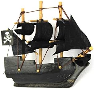 Kézműves Tengeri Dekoráció Fa Karibi Kalóz Hajó Modell Mágnes 4 - A Karib-tenger kalózai - S Játék