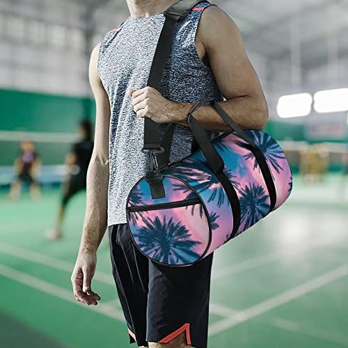 Hawaii Szilva Fák Sport Táska Könnyű, Katonai Weekender Tote Bags Férfiak Nők