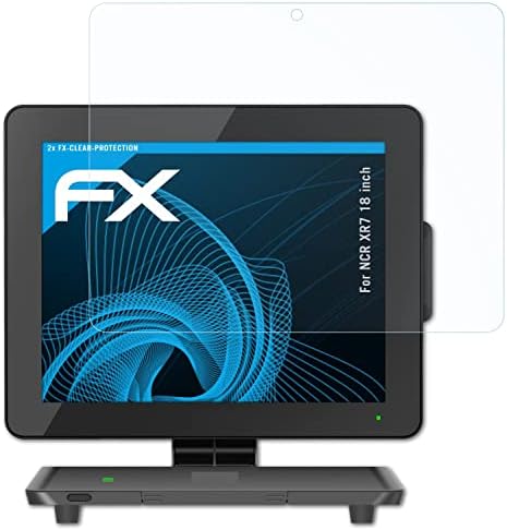 atFoliX Képernyő Védelem Film Kompatibilis NCR XR7 18 hüvelykes Képernyő Védő, Ultra-Tiszta FX Védő Fólia (2X)