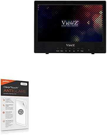 ViewZ VZ-101RTC képernyővédő fólia, BoxWave® [ClearTouch csillogásmentes (2 Csomag)] Anti-Ujjlenyomat-Matt Fólia, Bőr ViewZ VZ-101RTC