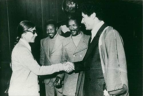 Vintage fotó, Muammar Gaddafi