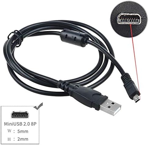 J-ZMQER 3.3 ft USB SZINKRON Kábel Kábel, Panasonic Fényképezőgép Lumix DMC-LS80/s LS80k DMC-FS6 s