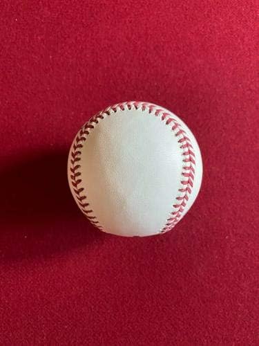 Hank Aaron, Dedikált (SZÖVETSÉG Teljes Levél) Hivatalos Baseball (Szűkös/Vintage) - Dedikált Baseball