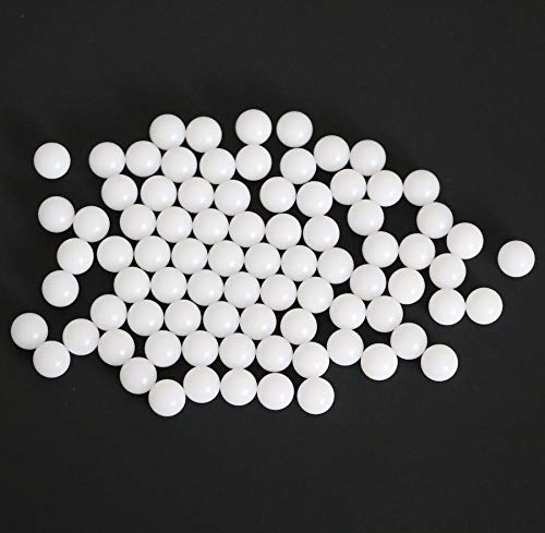 7/32 (5.556 mm) 50pcs Delrin Polyoxymethylene (POM) Tömör Műanyag Csapágy Golyó