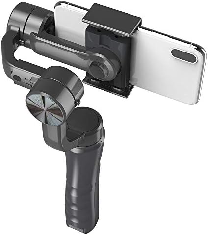3 Tengely Kézi Gimbal Okostelefon Stabilizátor USB Töltés Videó Felvétel Támogatás Univerzális Állítható Irányba (Szín : Opció 8)