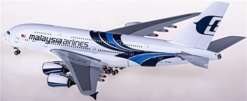 Phoenix Malaysia Airlines Airbus A380 9M-MNC 1?400 FRÖCCSÖNTÖTT Repülőgép Előre épített Modell