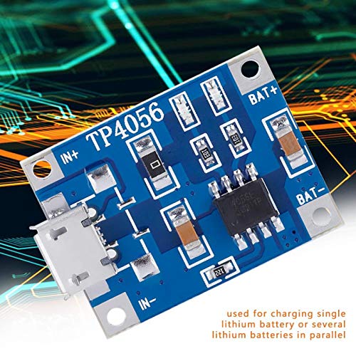 TP4056 Micro USB 1A Lítium Akkumulátor Töltő Modul Töltés Védelem Modul Bekötése Forrasztással Ízületek számára Kényelmes, DIY,4.5 V-5.5 V,10db