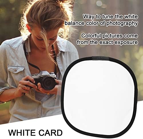 XIXIAN 300mm Hordozható Fotózás Reflektor Szürke, Fehér Egyensúly Kártya Fényképes Fehér Egyensúly Fókusz-Testület Fotózás Tartozék