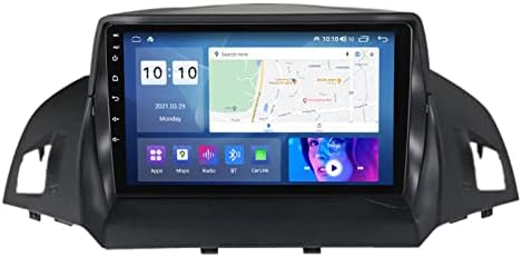 PLOKM Android 12 Autó Sztereó Ford Kuga 9 Hüvelykes Érintőképernyő Kompatibilis Apple Carplay & Android Automata, Bluetooth kihangosító/SWC/Fm