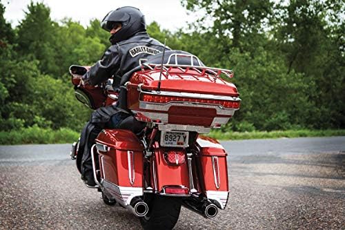 Kuryakyn 8731 Túra-Pak Csomagtartóban Csomagok/Tároló Állvány Tartozék: Állítható Relocator Készlet 2014-19 Harley-Davidson Touring
