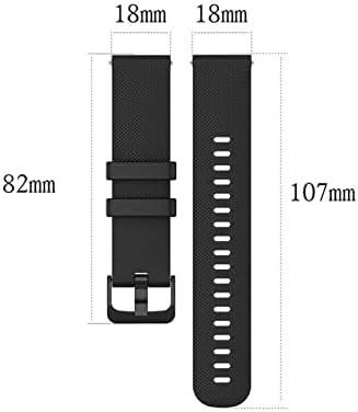 MOPZ 20mm Karkötőt a Csukló Pánt TicWatch E A Garmin Venu A Forerunner 645 Szilikon Smartwatch Watchband