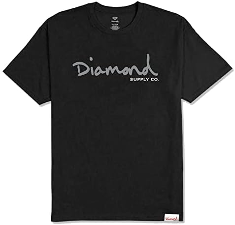 Diamond Supply Co. Férfi OG Forgatókönyv Rövid Ujjú Póló