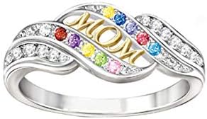 Állat Gyűrű Vitalitás Gyűrű Ajándék Nap Aranyozott Anyja Ajándék Bi-Color Gyémánt Ünnepi Női Gyűrű Gyűrű