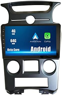 Android 10 Autoradio Autós Navigációs Sztereó Multimédia Lejátszó, GPS, Rádió, 2.5 D érintőképernyő forKIA carens 2007-2011 az Octa-Core 4GB