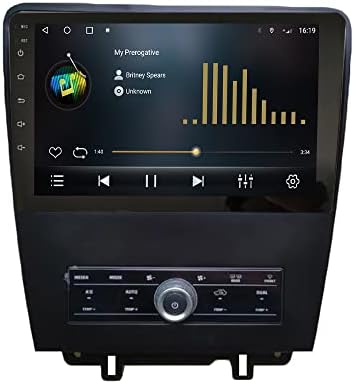 Android 10 Autoradio Autós Navigációs Sztereó Multimédia Lejátszó, GPS, Rádió, 2.5 D érintőképernyő forFordMustang 2010-2014 AC Octa-Core