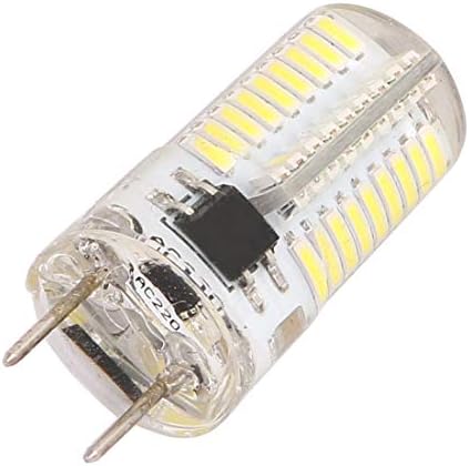 Aexit 200V-240V LED-es lámpatestek, valamint az ellenőrzések Izzó Lámpa Epistar 80SMD-3014 LED Szabályozható G8-Fehér