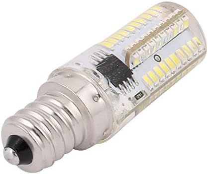 Aexit 200V-240V LED-es lámpatestek, valamint az ellenőrzések Izzó Lámpa Epistar 80SMD-3014 LED Szabályozható E12 Fehér