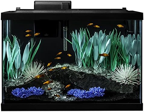 Tetra ColorFusion Akvárium 20 Literes akvárium Szett, Tartalmazza a LED-Világítás, Dekoráció