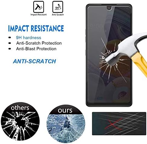 [2-Csomagok] GLBLAUCK Adatvédelmi képernyővédő fólia Samsung Galaxy S10E, Anti-Spy 9H Keménységű Edzett Üveg Képernyő Védő Samsung