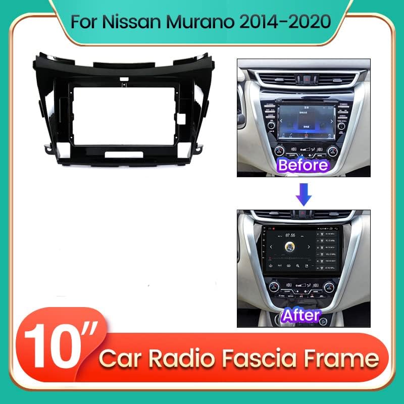 10.1 inch autórádió Fascia Panel Nissan Murano 2015 Sztereó Keret