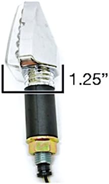 Krator Mini Egyéni LED lámpa Jelzőfény Lámpa Kompatibilis Yamaha YZF 750 1000 Seca Maxim