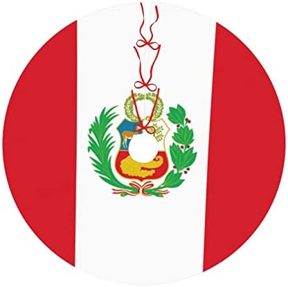 Karácsonyfa Szoknya, 30-48 Hüvelyk Zászló Peru Fa Mat a Karácsonyi Dekorációk, karácsonyi Parti Díszek